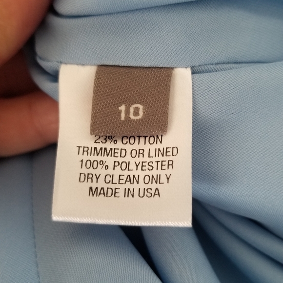 Lela Rose Lace Flutter Sleeve Collared Dress - Picture 12 of 15